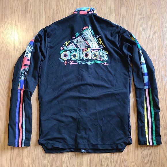 ADIDAS X KRIS ANDREW SMALL TIRO PRIDE TRACK JACKET RECYCLED MATERIALS sz M - Picture 4 of 9